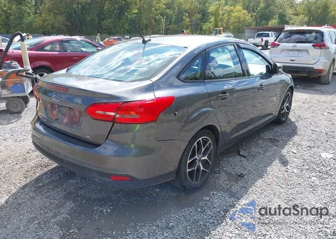 2017 Ford Focus Sel из США, поврежденный, VIN 1FADP3H29HL302357